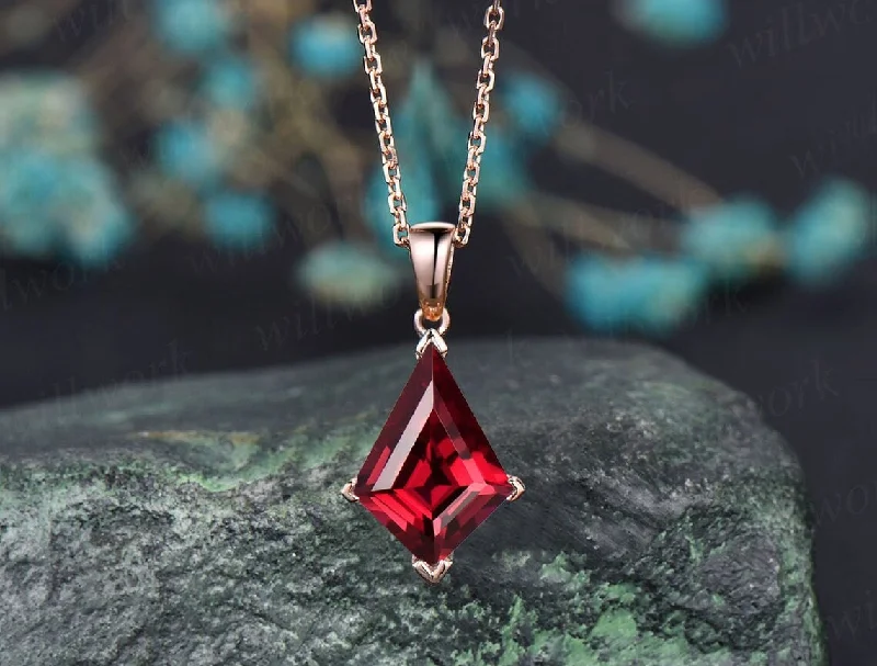 Premium Jewelry Now Available At Special Discounts Kite red ruby necklace