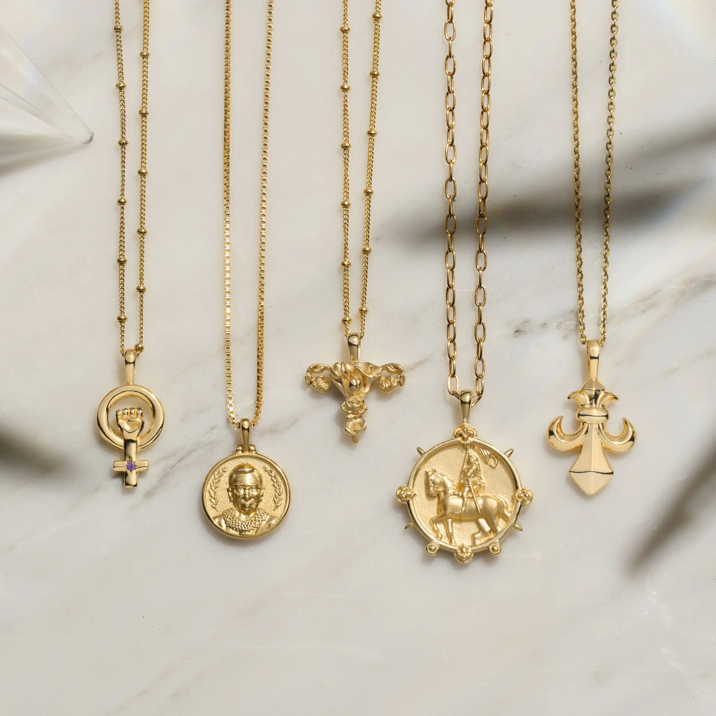 Save On Luxury Jewelry Pieces – Limited-Time Offers Mini Ruth Bader Ginsburg Necklace