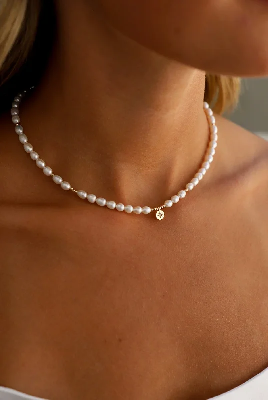 Limited-Stock Jewelry Sale – Shop Before It's Gone PEARL BEADED STAR MEDALLION NECKLACE Limited-Stock Jewelry Sale – Shop Before It's Gone PEARL BEADED STAR MEDALLION NECKLACE