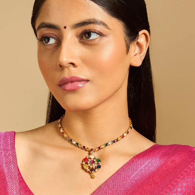 Glamorous Jewelry, Glamorous Deals – Shop Now Silver Temple Necklace 170600