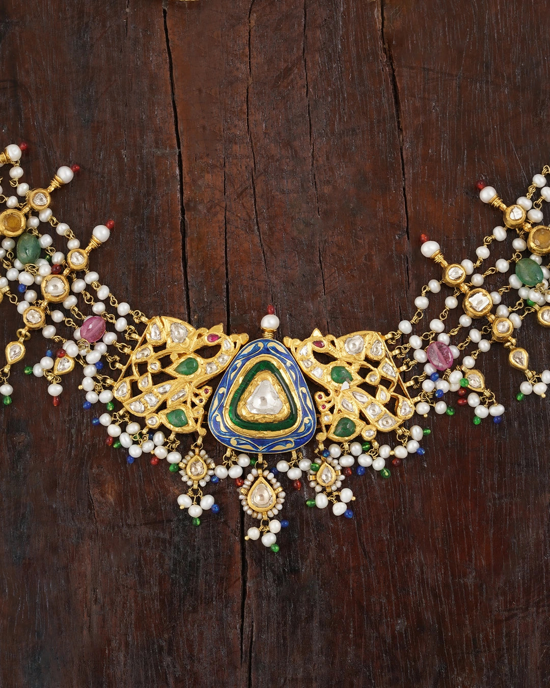 Delicate Crystal Jewelry For Sophisticated Charm Smriti Necklace