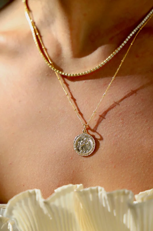 High-End Sparkle, Low-End Prices – Jewelry Sale Live ST. CHRISTOPHER
