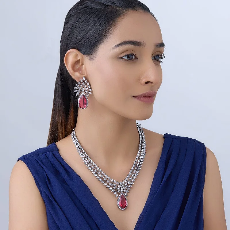 Elegant Jewelry, Exclusive Prices – Shop Now Zircon Necklace 163789