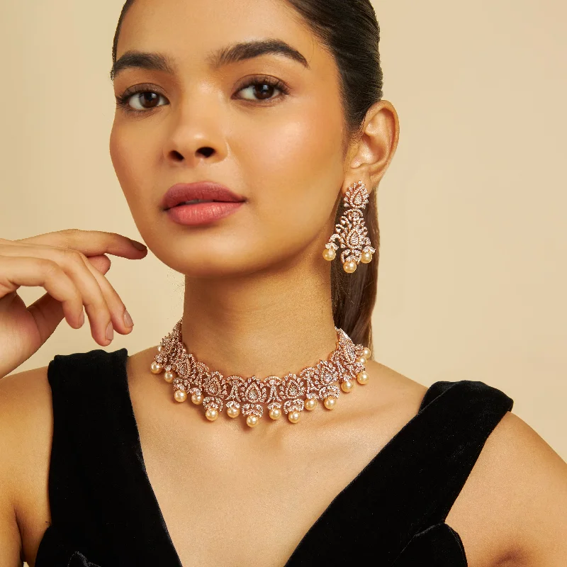 Luxury Jewelry Now At Special Promotional Rates Zircon Necklace 170690