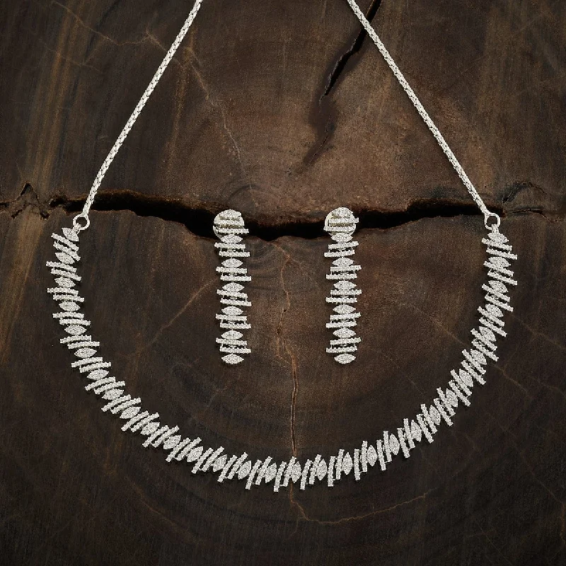 Shop Jewelry That Shines Without The High Price Zircon Necklace 173261