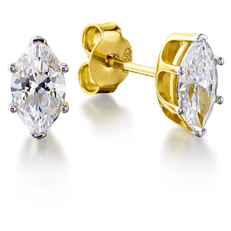 Everyday Jewelry Essentials Now On Sale 1.5 ct. t.w. Marquise Stud Earrings