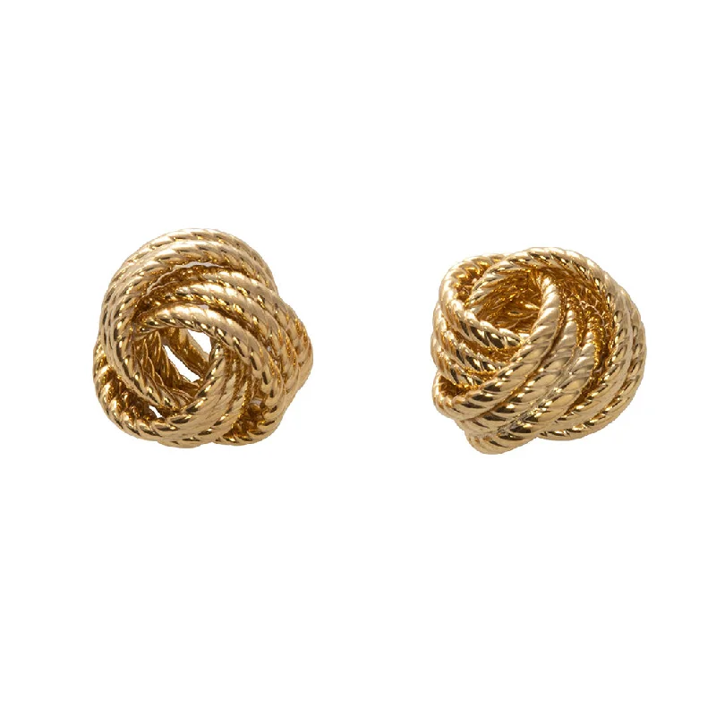 Fashion-Forward Jewelry At Exclusive Discounts 14K Yellow Gold Twisted Love Knot Stud Earrings Fashion-Forward Jewelry At Exclusive Discounts 14K Yellow Gold Twisted Love Knot Stud Earrings