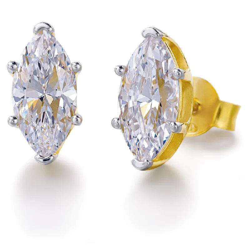 Unmissable Deals On Handmade Jewelry Collections 2.5 ct. t.w. Marquise Stud Earrings Unmissable Deals On Handmade Jewelry Collections 2.5 ct. t.w. Marquise Stud Earrings