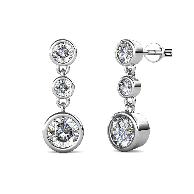 Elevate Your Jewelry Collection With Limited-Time Savings Bailey 18k White Gold Plated Drop Dangle Stud Earrings with Swarovski Crystals Elevate Your Jewelry Collection With Limited-Time Savings Bailey 18k White Gold Plated Drop Dangle Stud Earrings with Swarovski Crystals