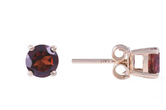 Unmissable Deals On Handmade Jewelry Collections Round Shape Garnet Solitaire/Stud Earrings in 14K Yellow Gold (1.00ctw) Unmissable Deals On Handmade Jewelry Collections Round Shape Garnet Solitaire/Stud Earrings in 14K Yellow Gold (1.00ctw)