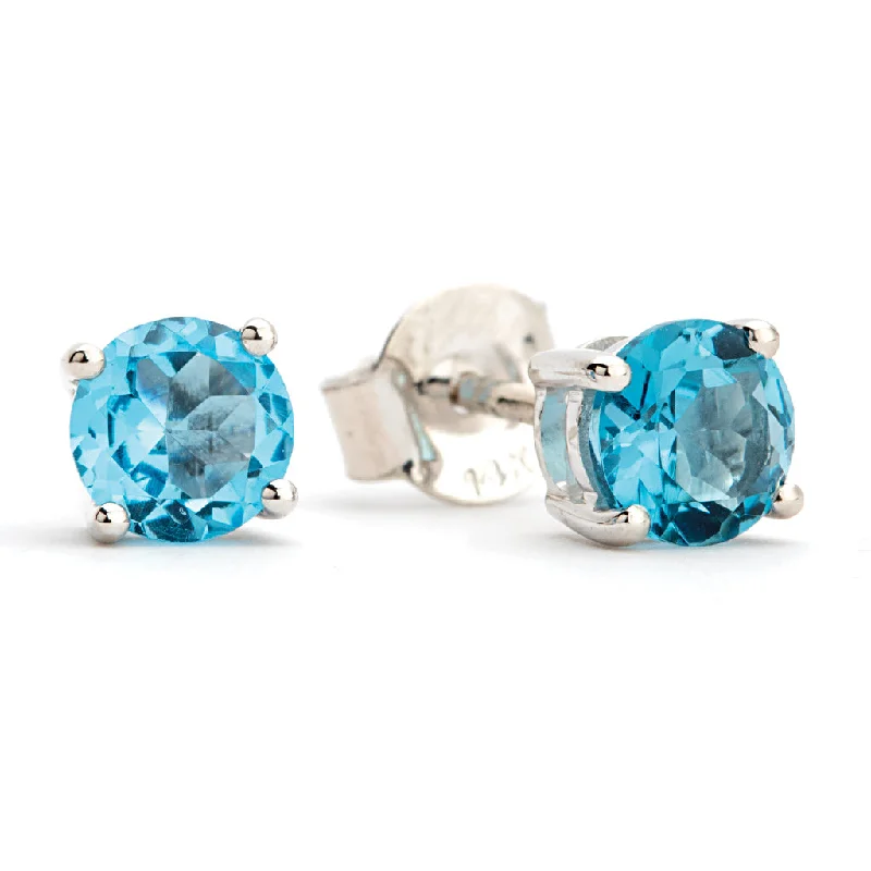 Exclusive Gemstone Jewelry Markdowns – Shop Now Bremer Jewelry Round Shape Topazes Solitaire/Stud Earrings in 14K White Gold (1.17ctw) Exclusive Gemstone Jewelry Markdowns – Shop Now Bremer Jewelry Round Shape Topazes Solitaire/Stud Earrings in 14K White Gold (1.17ctw)