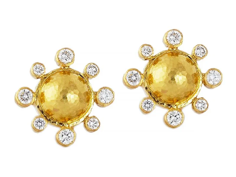 Jewelry Sale – Exclusive Styles At Lower Prices Elizabeth Locke Gold Dome & Diamond Stud Earrings Jewelry Sale – Exclusive Styles At Lower Prices Elizabeth Locke Gold Dome & Diamond Stud Earrings