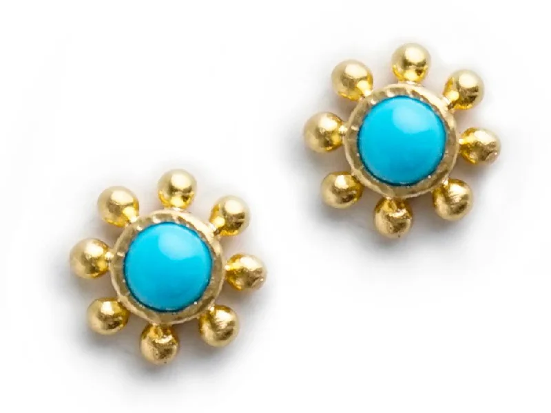 Luxury Jewelry Sale – Elegant Styles At Unbeatable Prices Elizabeth Locke Round Turquoise & Granulation Stud Earrings Luxury Jewelry Sale – Elegant Styles At Unbeatable Prices Elizabeth Locke Round Turquoise & Granulation Stud Earrings