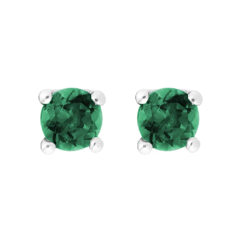 Trending Jewelry Styles Now At Limited-Time Discounts Emerald 14K White Gold 4mm Stud Earrings Trending Jewelry Styles Now At Limited-Time Discounts Emerald 14K White Gold 4mm Stud Earrings