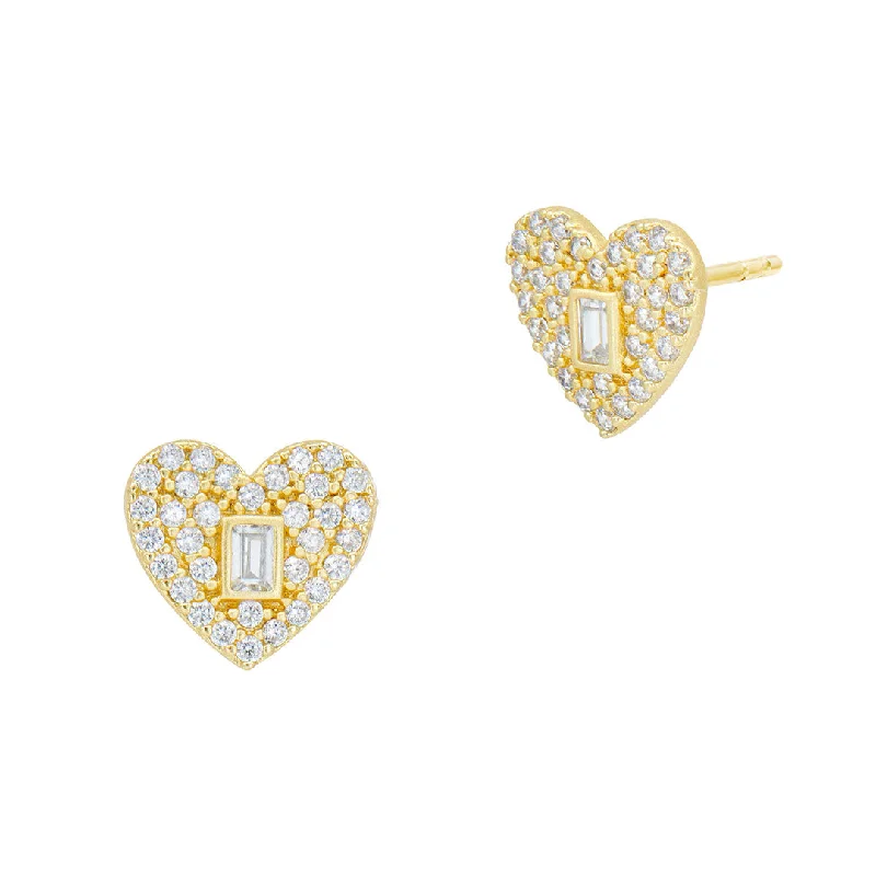 Waterproof Stainless Steel Jewelry For Lasting Beauty Freida Rothman Locked in LOVE Stud Earrings Waterproof Stainless Steel Jewelry For Lasting Beauty Freida Rothman Locked in LOVE Stud Earrings