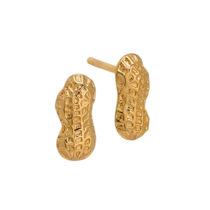 Celebrate Every Occasion With Sparkling Savings Goldbug Peanut Stud Earrings