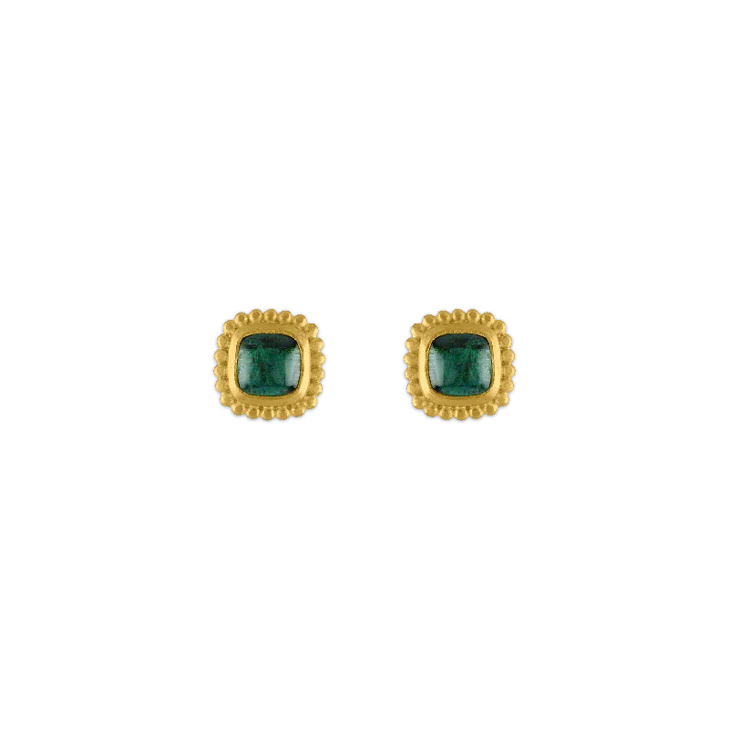 Discover Unique Jewelry With Special Limited-Time Offers Green Tourmaline Granulated Stud Earrings Discover Unique Jewelry With Special Limited-Time Offers Green Tourmaline Granulated Stud Earrings