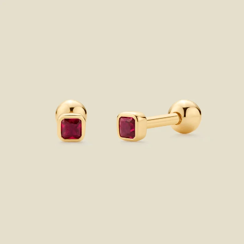 Bold And Beautiful Jewelry Now At Irresistible Prices July Birthstone Stud Earrings