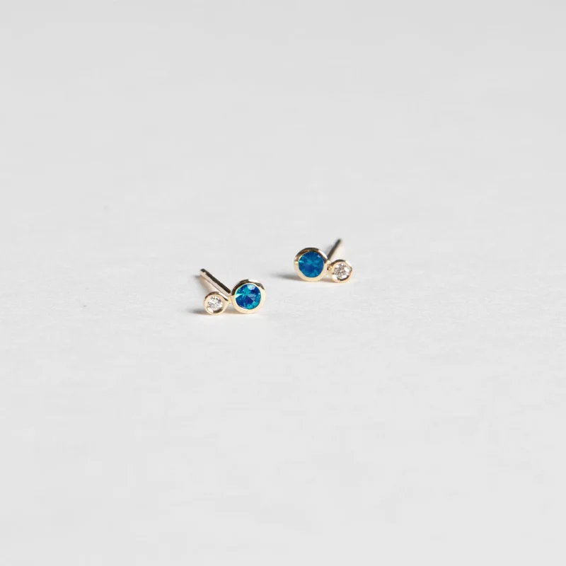 Must-Have Jewelry Pieces At Reduced Prices Kiki Stud Earrings with Topaz