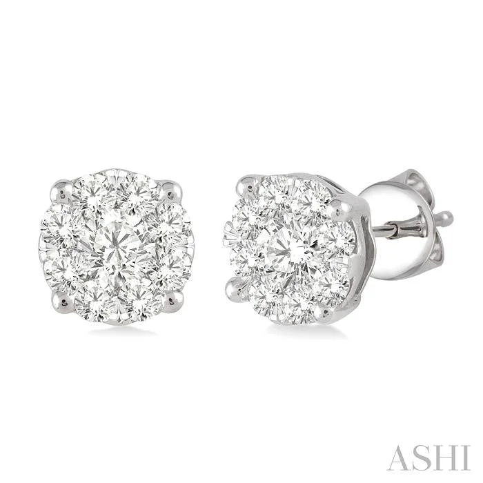 Shop Stylish Jewelry Now And Save Big ROUND SHAPE LOVEBRIGHT ESSENTIAL DIAMOND STUD EARRINGS Shop Stylish Jewelry Now And Save Big ROUND SHAPE LOVEBRIGHT ESSENTIAL DIAMOND STUD EARRINGS