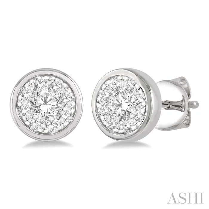 Bestselling Jewelry At Special Promotional Rates ROUND SHAPE LOVEBRIGHT ESSENTIAL DIAMOND STUD EARRINGS Bestselling Jewelry At Special Promotional Rates ROUND SHAPE LOVEBRIGHT ESSENTIAL DIAMOND STUD EARRINGS