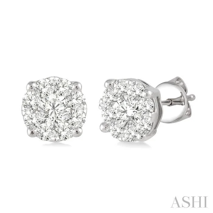 Fashion-Forward Jewelry At Incredible Prices ROUND SHAPE LOVEBRIGHT ESSENTIAL DIAMOND STUD EARRINGS Fashion-Forward Jewelry At Incredible Prices ROUND SHAPE LOVEBRIGHT ESSENTIAL DIAMOND STUD EARRINGS