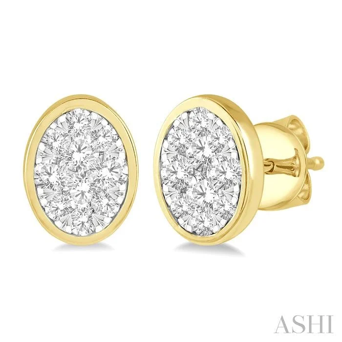 Buy More, Save More On Stunning Jewelry Pieces OVAL SHAPE LOVEBRIGHT ESSENTIAL DIAMOND STUD EARRINGS Buy More, Save More On Stunning Jewelry Pieces OVAL SHAPE LOVEBRIGHT ESSENTIAL DIAMOND STUD EARRINGS