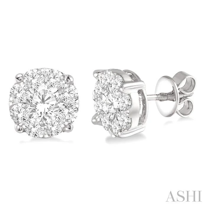 Breathtaking Jewelry, Breathtaking Prices ROUND SHAPE LOVEBRIGHT ESSENTIAL DIAMOND STUD EARRINGS Breathtaking Jewelry, Breathtaking Prices ROUND SHAPE LOVEBRIGHT ESSENTIAL DIAMOND STUD EARRINGS