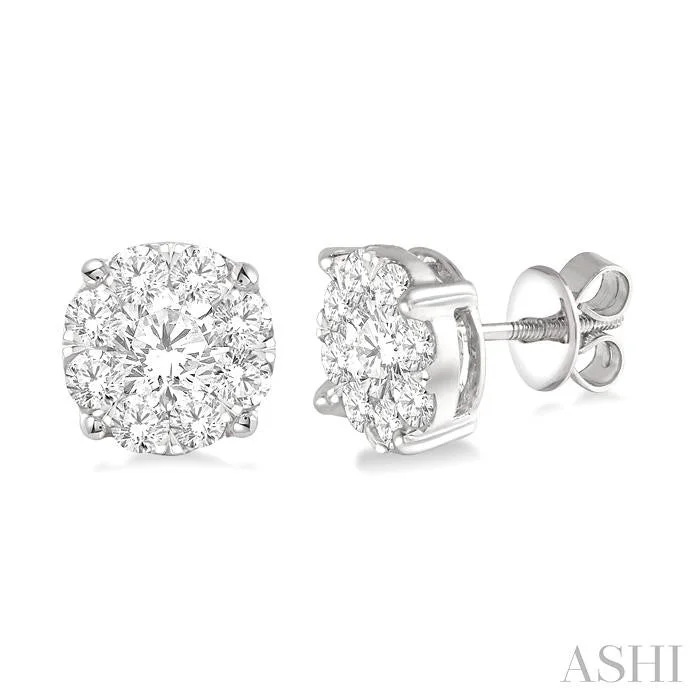 Get Your Favorite Jewelry At The Best Price ROUND SHAPE LOVEBRIGHT ESSENTIAL DIAMOND STUD EARRINGS Get Your Favorite Jewelry At The Best Price ROUND SHAPE LOVEBRIGHT ESSENTIAL DIAMOND STUD EARRINGS