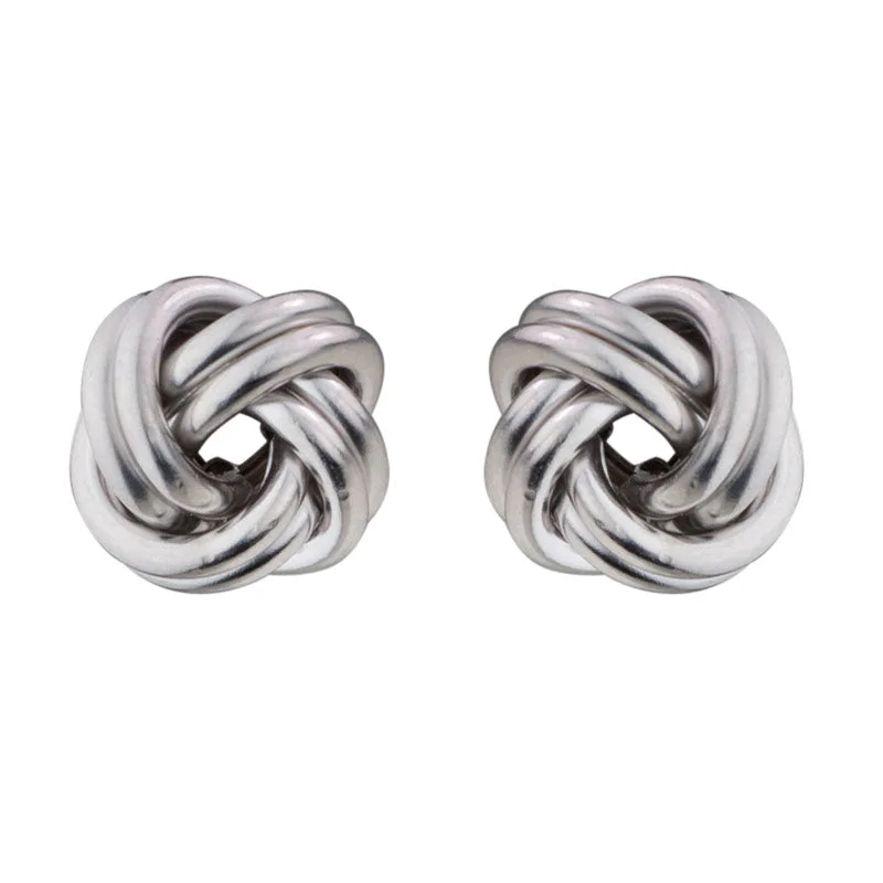 Limited-Time Offer On Premium Jewelry Collections Sterling Silver Love Knot 11mm Stud Earrings Limited-Time Offer On Premium Jewelry Collections Sterling Silver Love Knot 11mm Stud Earrings