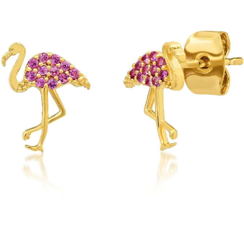 Affordable Elegance – Special Jewelry Sale Now Live TAI GOLD PINK FLAMINGO STUD EARRINGS Affordable Elegance – Special Jewelry Sale Now Live TAI GOLD PINK FLAMINGO STUD EARRINGS