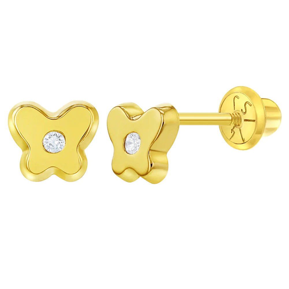 High-End Sparkle, Low-End Prices – Jewelry Sale Live 14k Classic Butterfly Stud