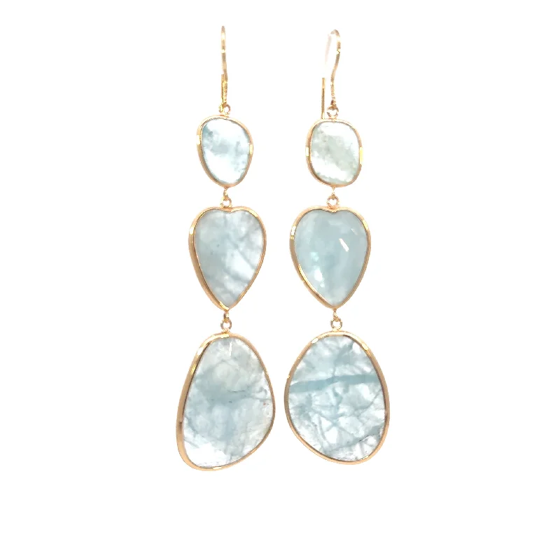 Shop Elegant Jewelry At Unbeatable Prices Aquamarine Elizabeth Stone Earrings