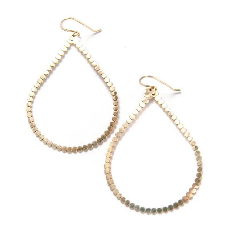 Elegant Rose Gold Jewelry For A Stylish Touch Lei Beaded Teardrop Earrings