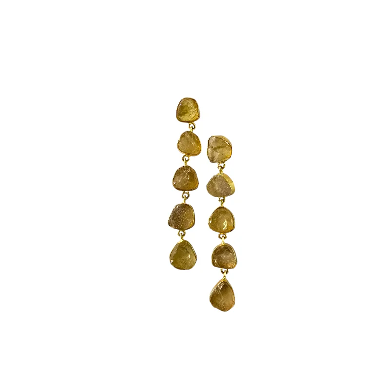 Trending Jewelry Now Available At Exclusive Prices The Five Stone Citrine Dangle Earrings Trending Jewelry Now Available At Exclusive Prices The Five Stone Citrine Dangle Earrings