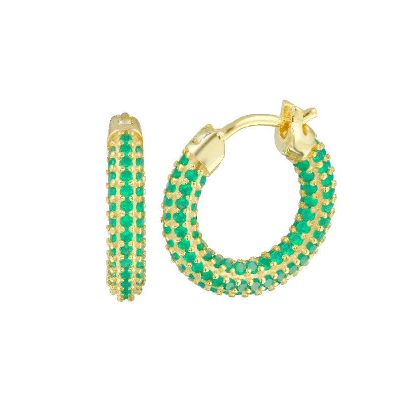 Best Jewelry Sale – Shop Exclusive Designs Now Color Pave Huggies