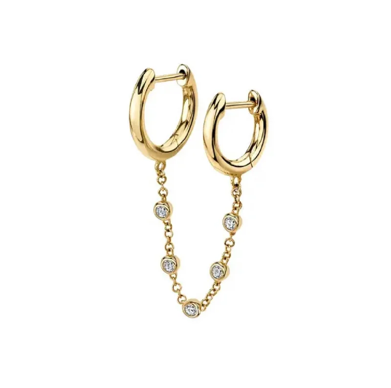 Limited-Stock Jewelry Clearance – Grab Your Favorites Now DBY Chain Huggies