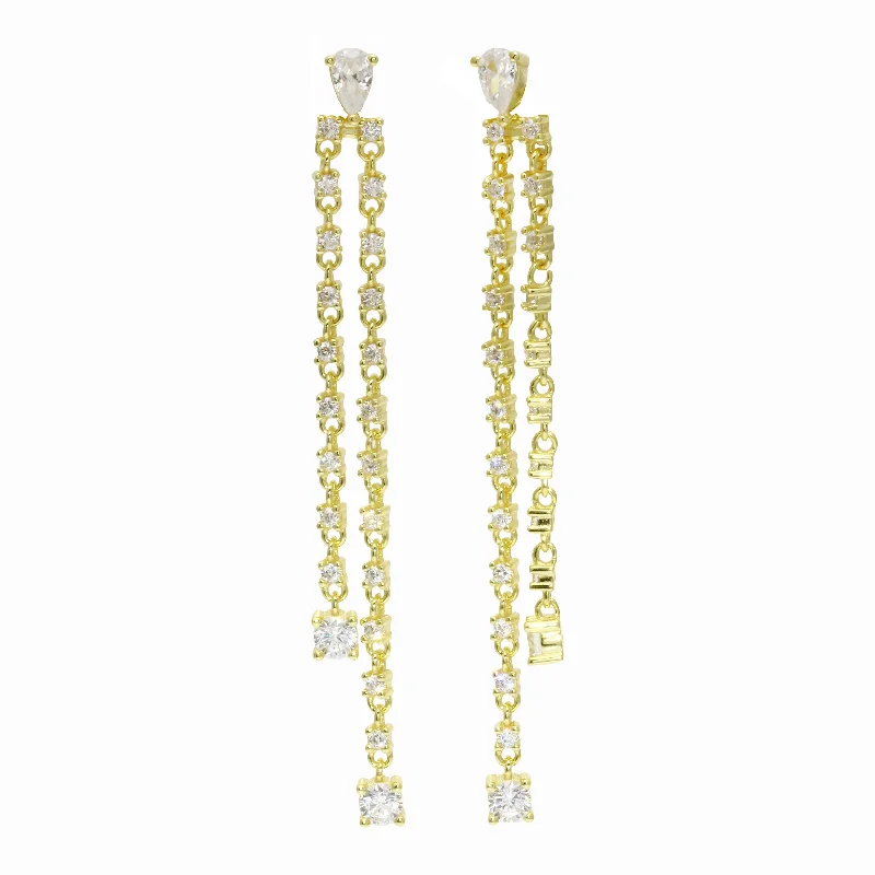 Unique Jewelry For Less – Shop The Sale Now Diamond Drop Removable Back Earrings