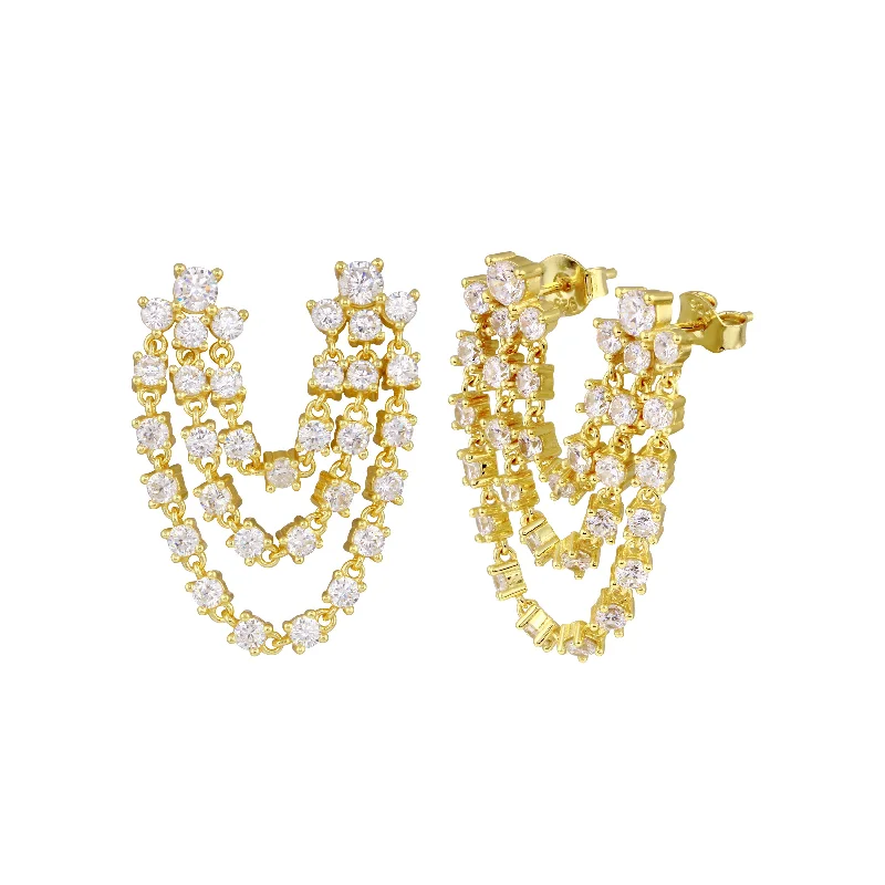 Exclusive Jewelry Sale – Limited-Time Discounts Double Cascade Earrings