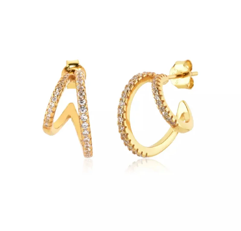 Exclusive Jewelry Bundles At Discounted Prices Double Pave  Hoop