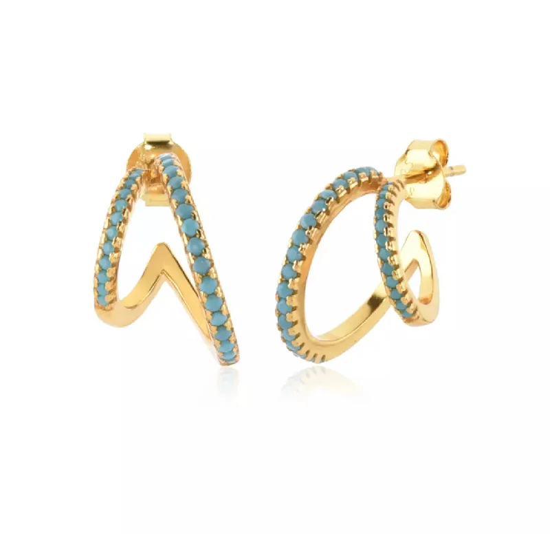 Gold/Turquoise
