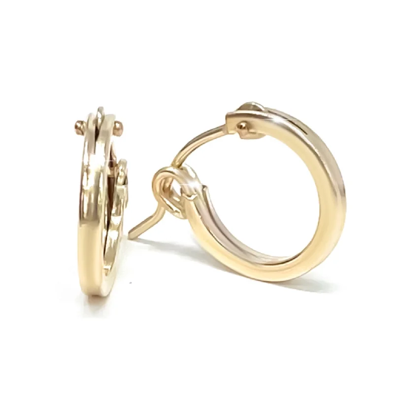 Celebrate Every Occasion With Sparkling Savings Click Hoop Earrings