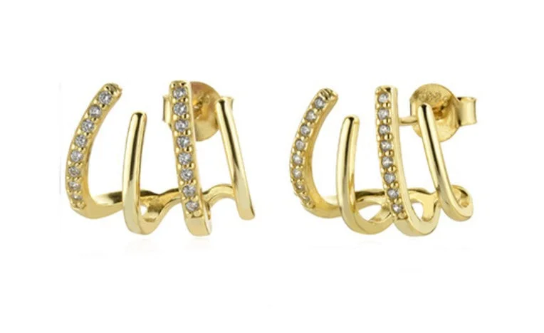Discover Unique Jewelry With Special Limited-Time Offers Illusion Ear Lobe Huggie