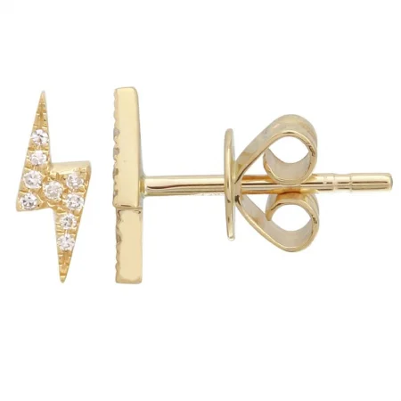 Luxury Jewelry Without The Luxury Price Tag Lightning Diamond Stud