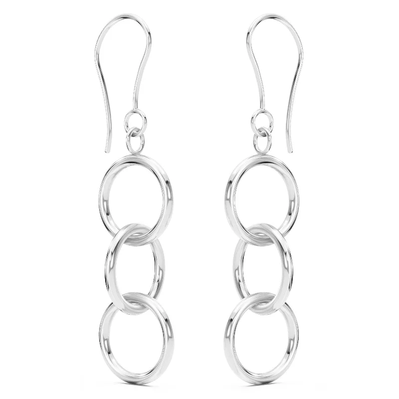 Discover Unique Jewelry With Special Limited-Time Offers Medium Silver Round Drop Earrings Discover Unique Jewelry With Special Limited-Time Offers Medium Silver Round Drop Earrings