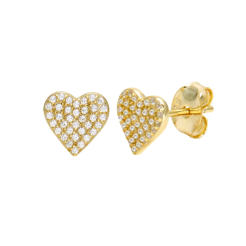 Shop Dazzling Jewelry At The Best Prices Mini Heart Stud