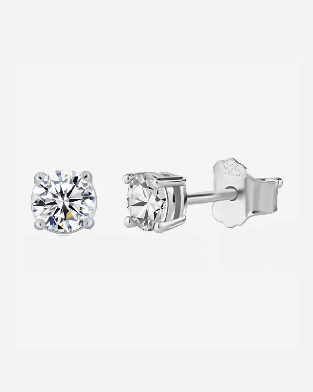 Buy More, Save More On Stunning Jewelry Designs MOISSANITE DIAMOND STUDS. - 5MM