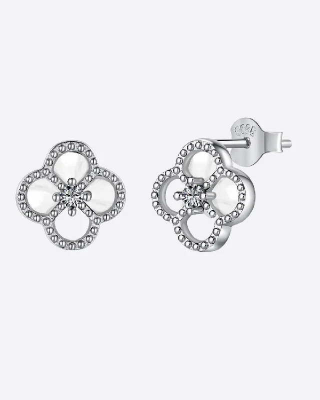 Save On Luxury Jewelry Pieces – Limited-Time Offers PEARL CLOVER STUDS 925. - WHITE GOLD Save On Luxury Jewelry Pieces – Limited-Time Offers PEARL CLOVER STUDS 925. - WHITE GOLD