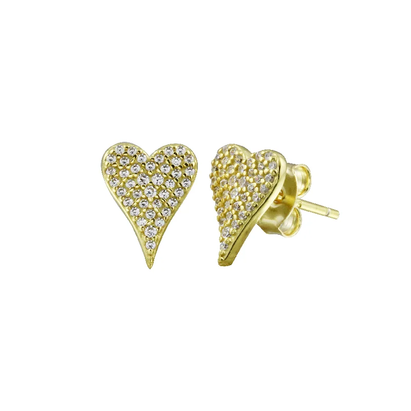 Handmade Pearl Jewelry For Timeless Elegance Perfect Heart Stud