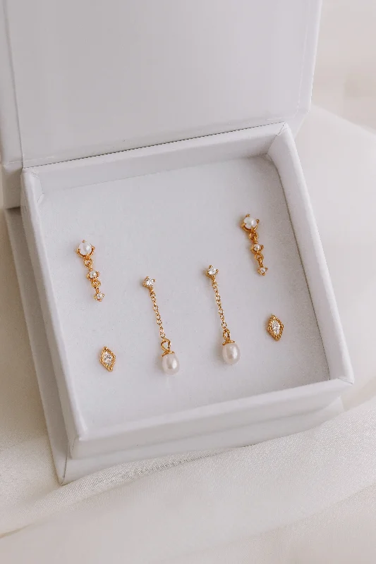 Buy More, Save More On Stunning Jewelry Pieces Pippa Bundle - Gold or Silver Sterling Silver Earring Stack Buy More, Save More On Stunning Jewelry Pieces Pippa Bundle - Gold or Silver Sterling Silver Earring Stack